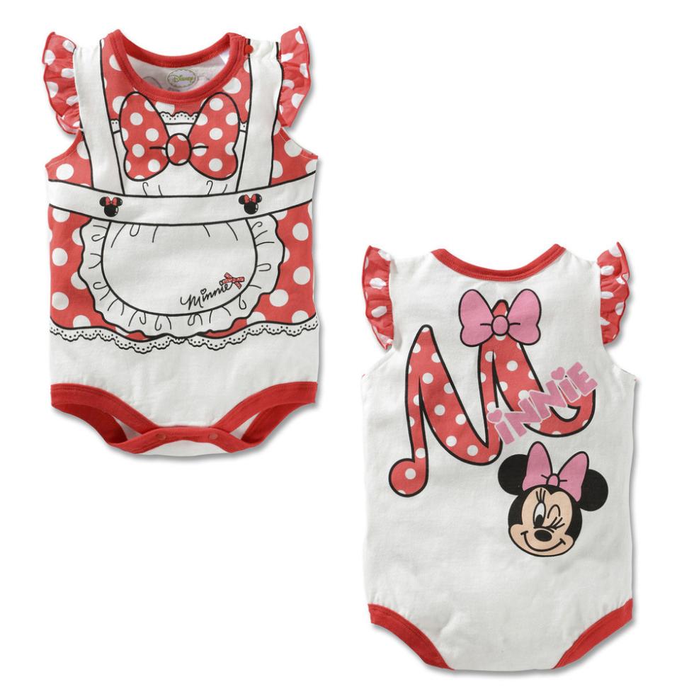 Minnie Mouse Disney Sleeveless Onesies - MYSTYLEMYCLOTHING