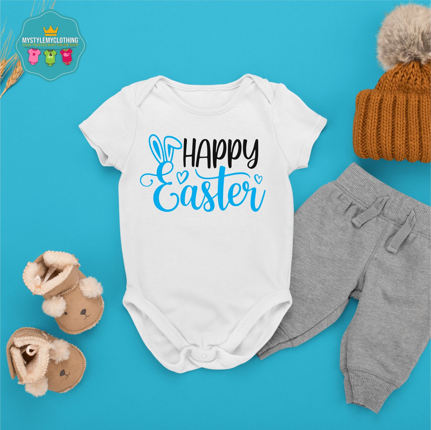 Baby Easter Onesies - Happy Easter