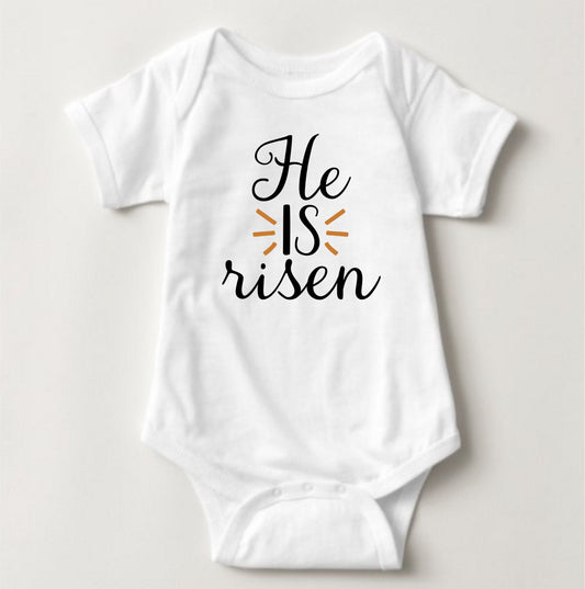 Baby Easter Onesies - He is Risen