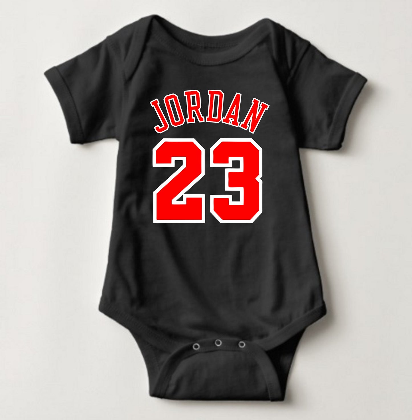 Baby Basketball Jersey Onesies- Jordan