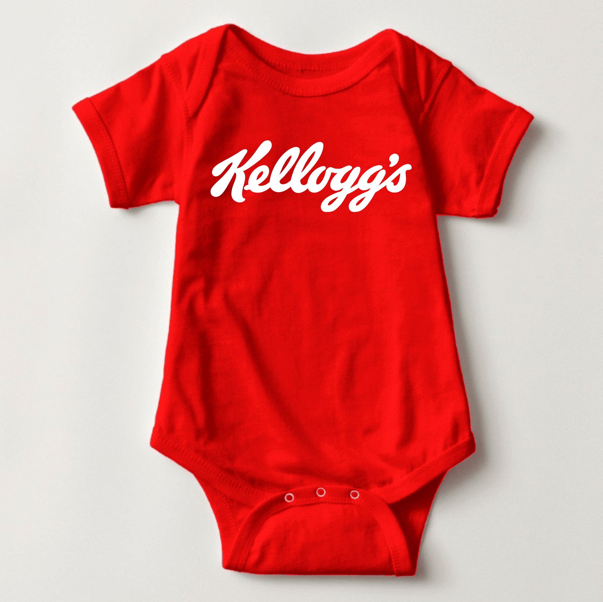 Baby Onesies Logo - Food Cereal-Kellogs - MYSTYLEMYCLOTHING