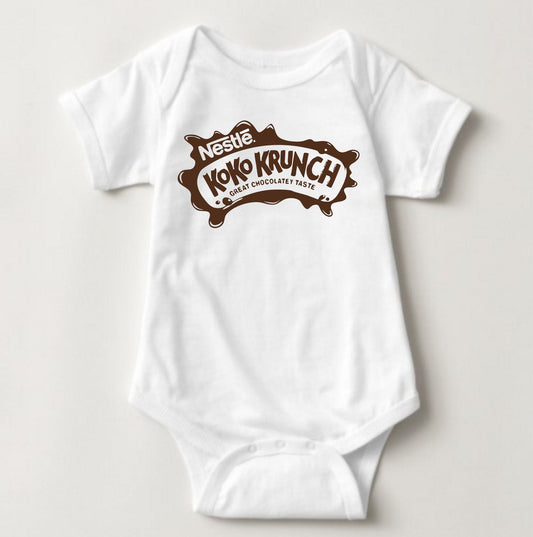 Baby Onesies Logo - Food Cereal-Kokocrunch - MYSTYLEMYCLOTHING