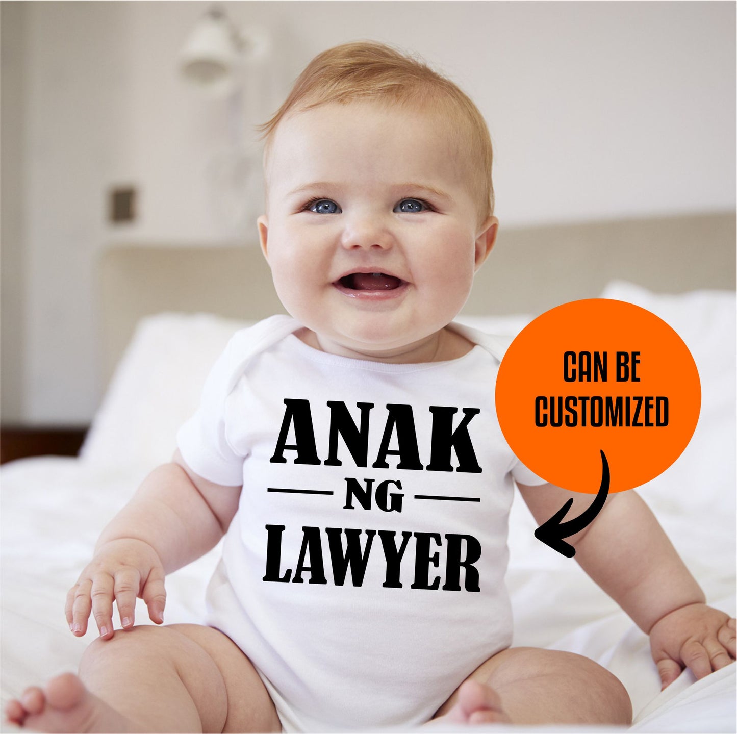 Baby Statement Onesies - Anak ng Lawyer