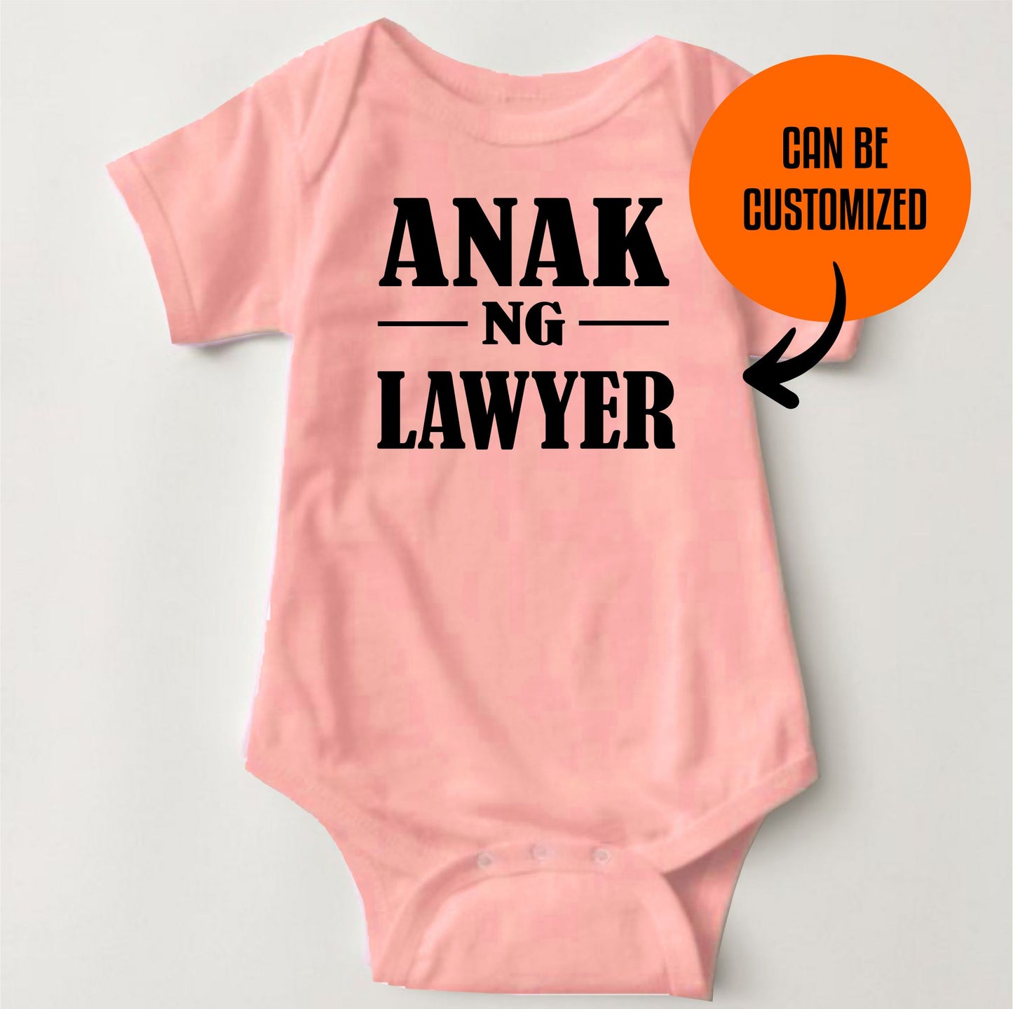 Baby Statement Onesies - Anak ng Lawyer