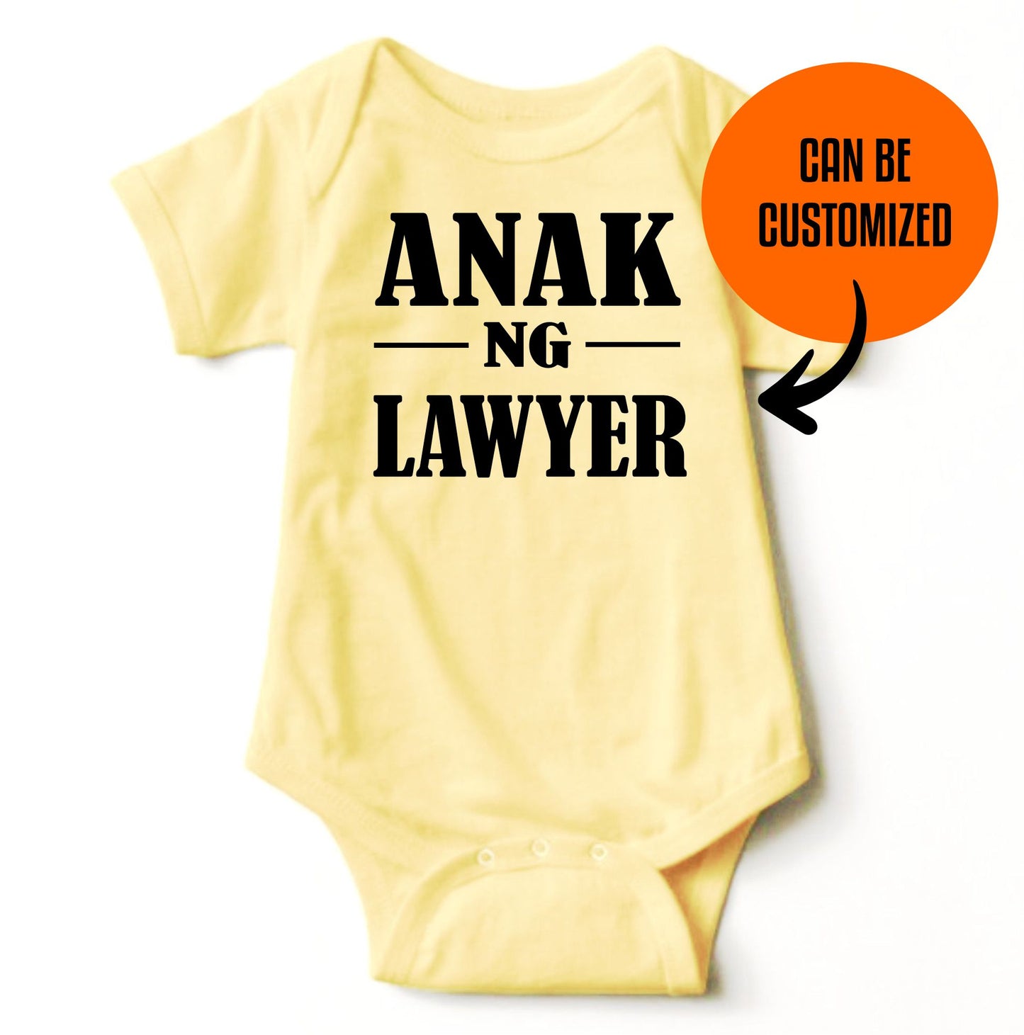 Baby Statement Onesies - Anak ng Lawyer