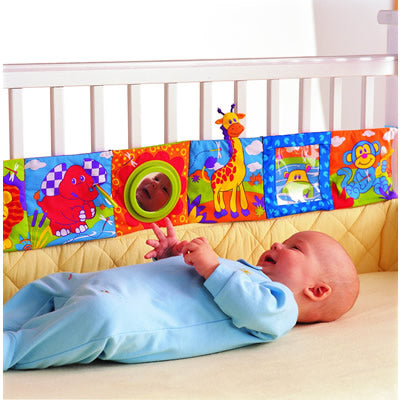 Lamaze Cotside Gallery Soft Book Crib Bumper - MYSTYLEMYCLOTHING