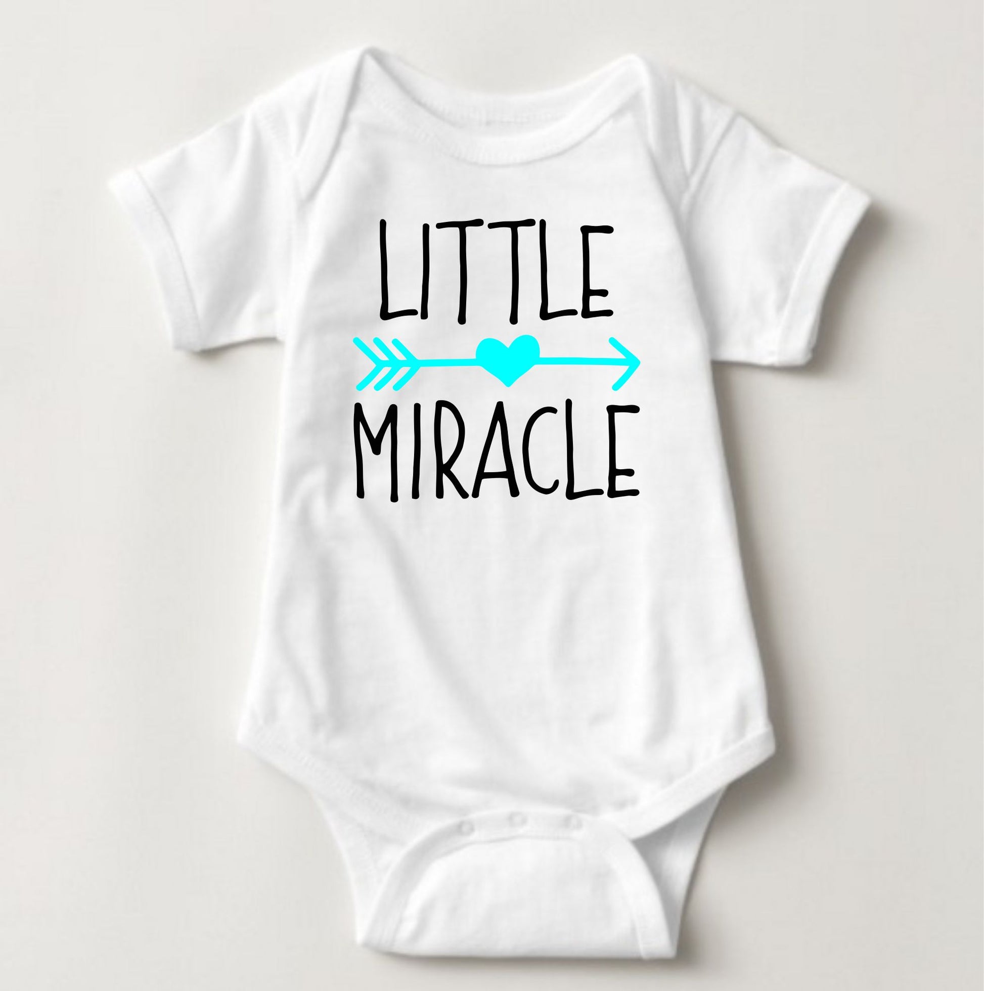 Baby Statement Onesies - Little Miracle - MYSTYLEMYCLOTHING
