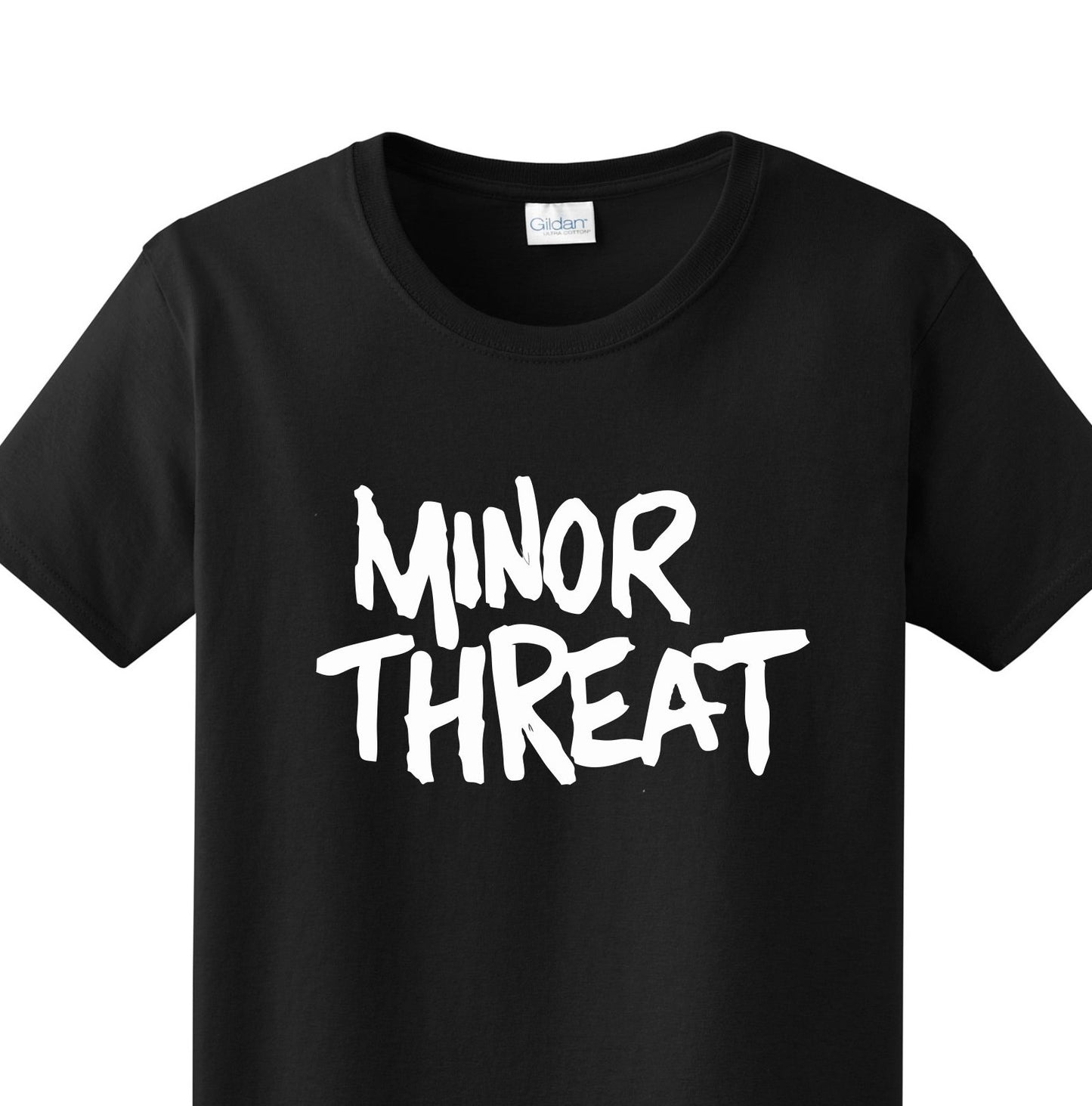 Radical Band  Men's Shirts - Minor Threat (Black) - MYSTYLEMYCLOTHING