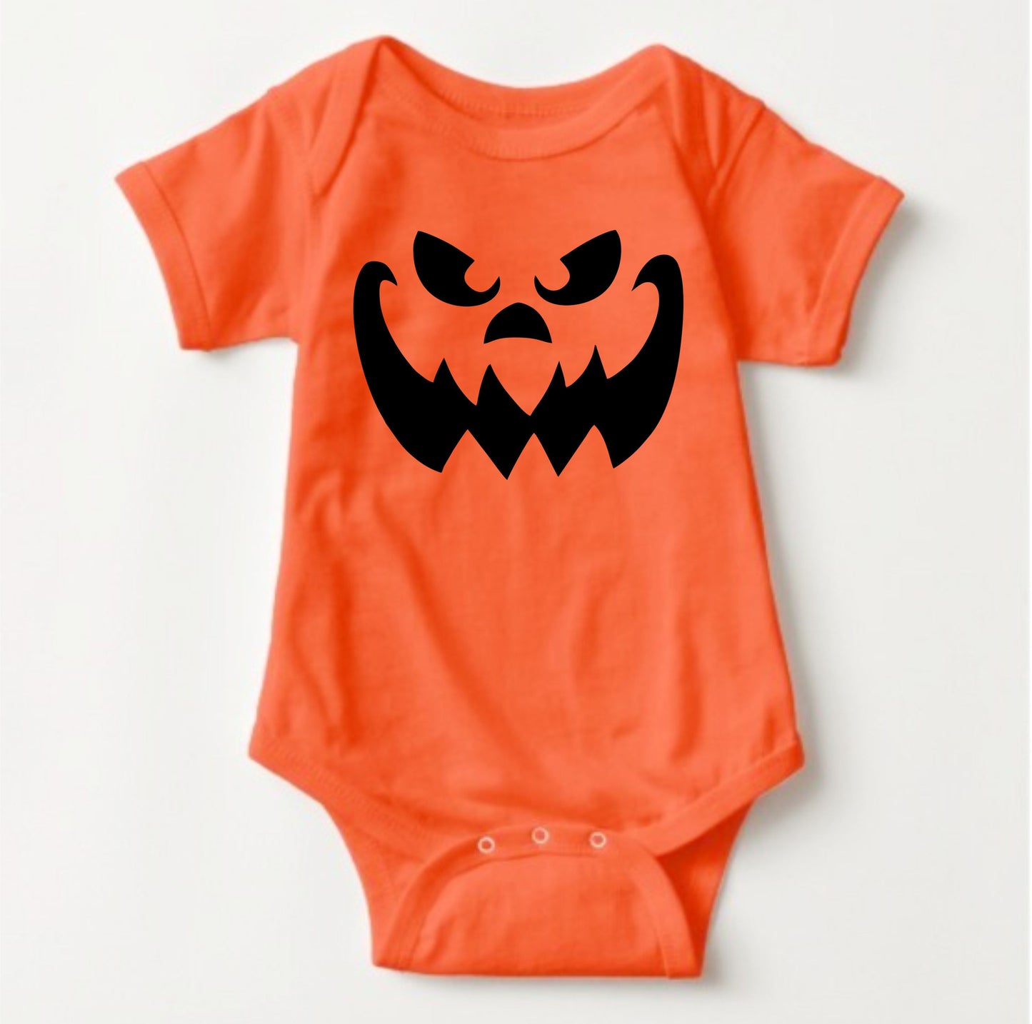 Baby Halloween Onesies - Monster Spooky Face