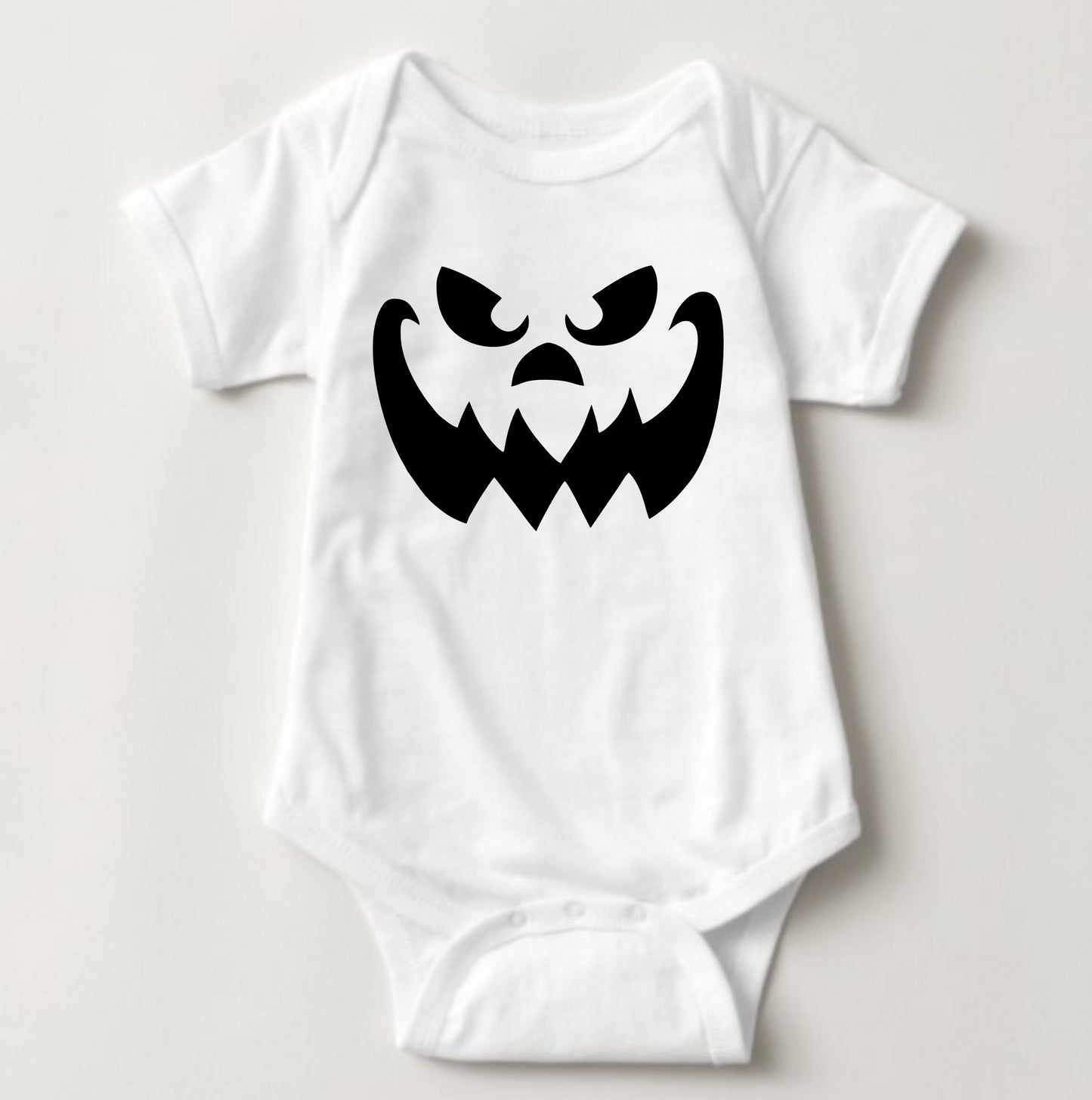 Baby Halloween Onesies - Monster Spooky Face