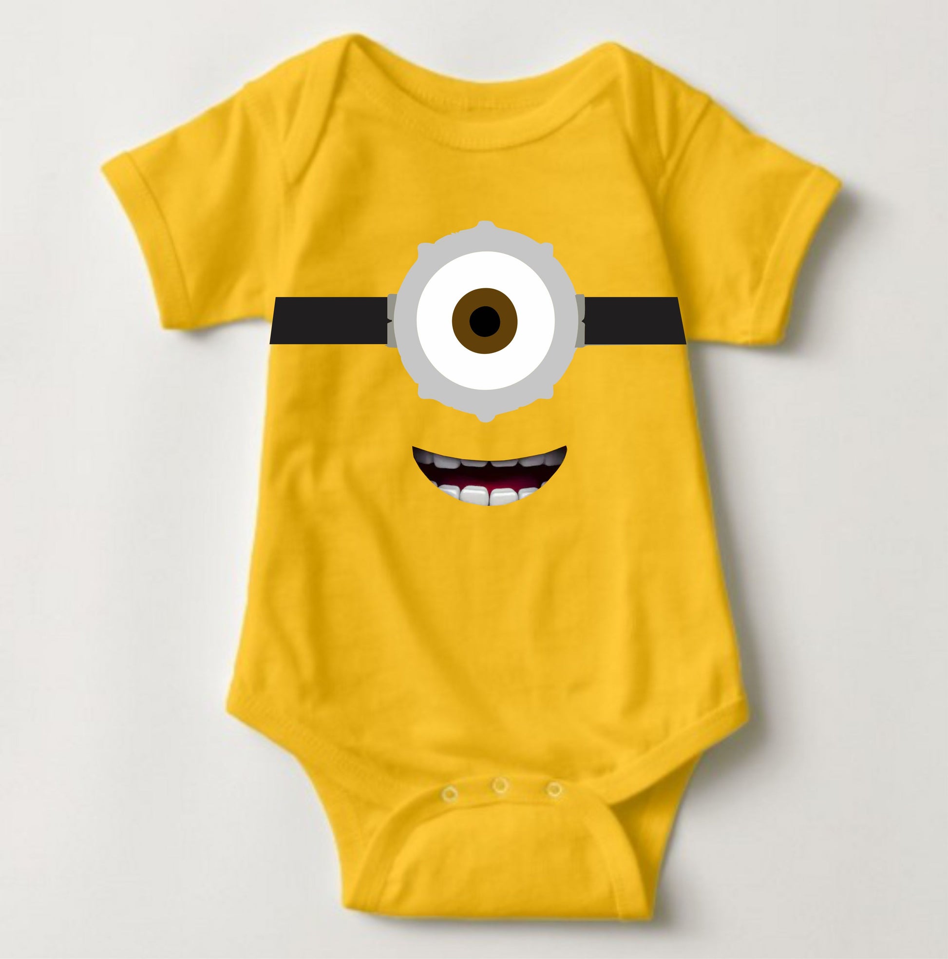 Baby Character Onesies - Minion - MYSTYLEMYCLOTHING