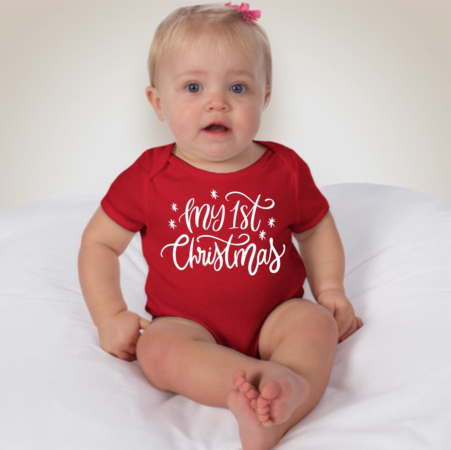 Baby Christmas Holiday Onesies - My First Christmas