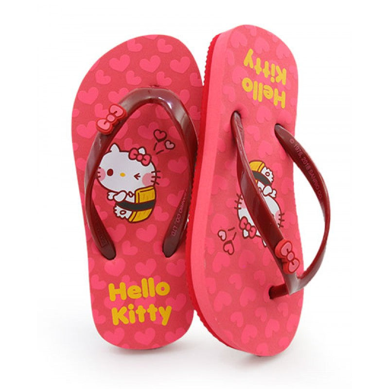 Banana Peel Slippers for Girls Kids Hello Kitty Sushi Love - Norimake - MYSTYLEMYCLOTHING