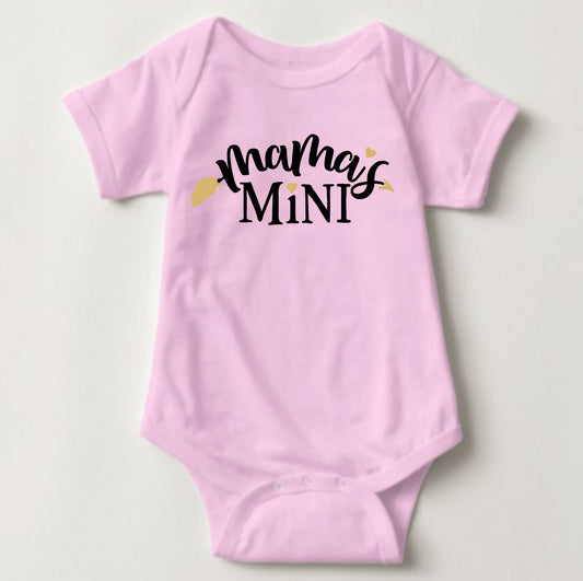 Baby Statement Onesies - Mama's Mini - MYSTYLEMYCLOTHING