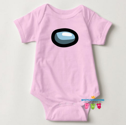 Baby Character Among Us Onesies - Pink - MYSTYLEMYCLOTHING