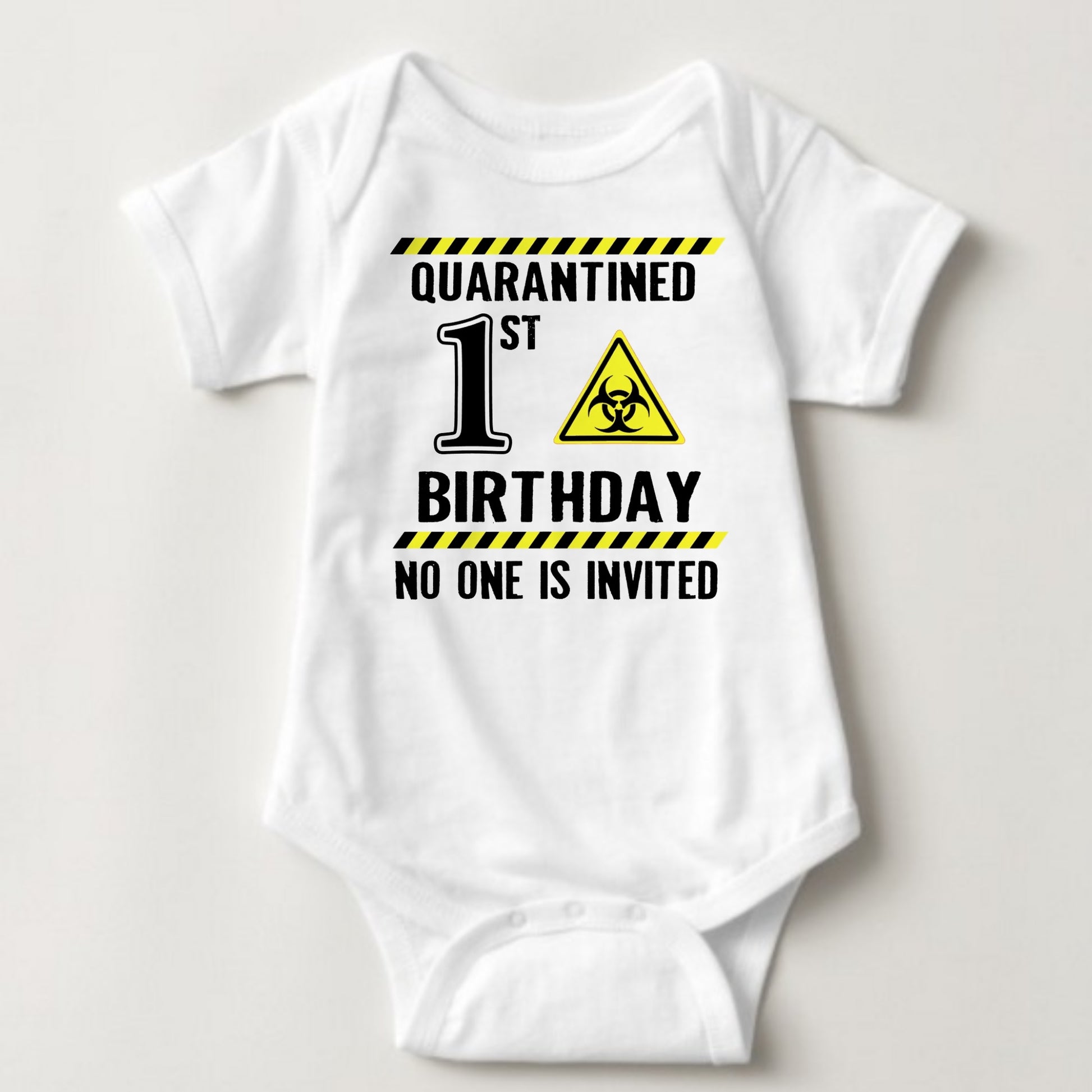 Baby 1st Birthday Onesies - Quarantine Bday - MYSTYLEMYCLOTHING