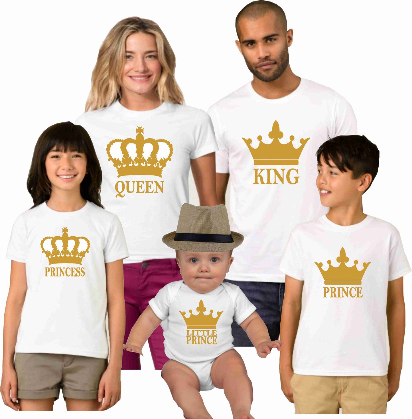 Family Set Shirt - Royal - MYSTYLEMYCLOTHING
