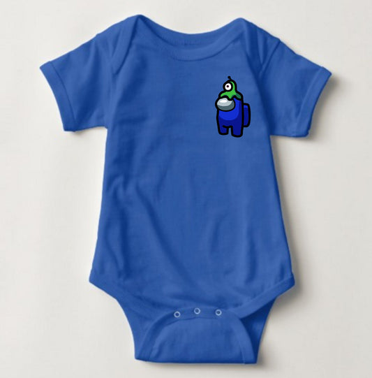 Baby Character Onesies - Among Us Blue - MYSTYLEMYCLOTHING