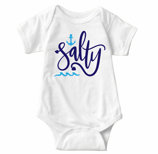 Baby Statement Onesies - Salty - MYSTYLEMYCLOTHING