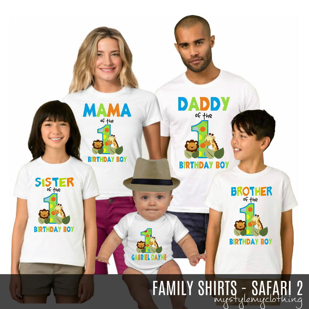 Family Set Shirt - Safari III - MYSTYLEMYCLOTHING