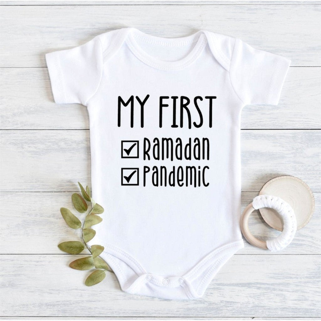 Baby Statement Onesies - My First Ramadan - MYSTYLEMYCLOTHING