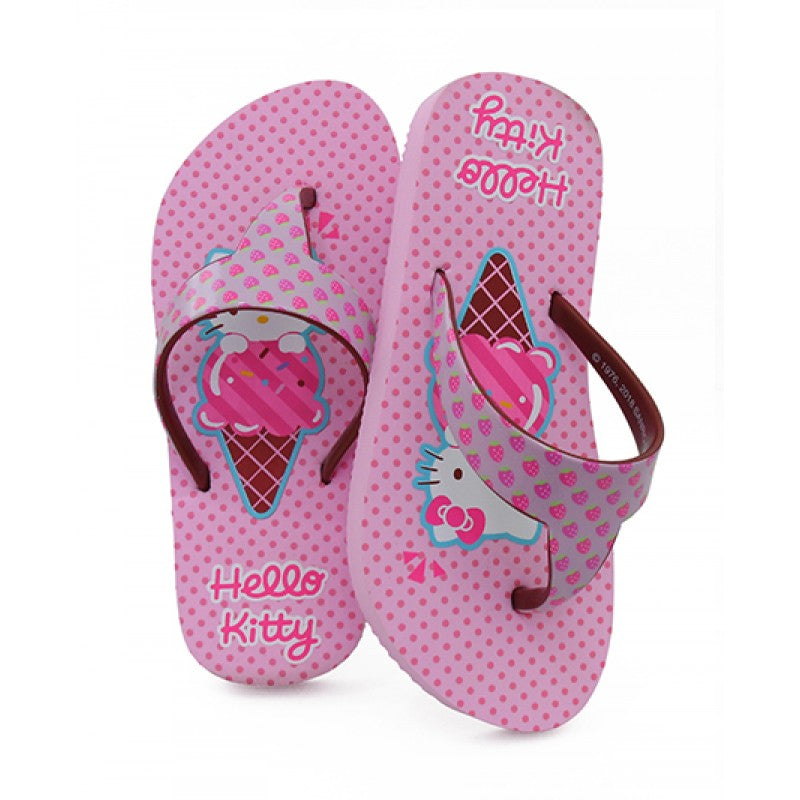 Banana Peel Girls Slippers Kids Frozen Sweet Hello Kitty - Strawberry HK on Top - MYSTYLEMYCLOTHING