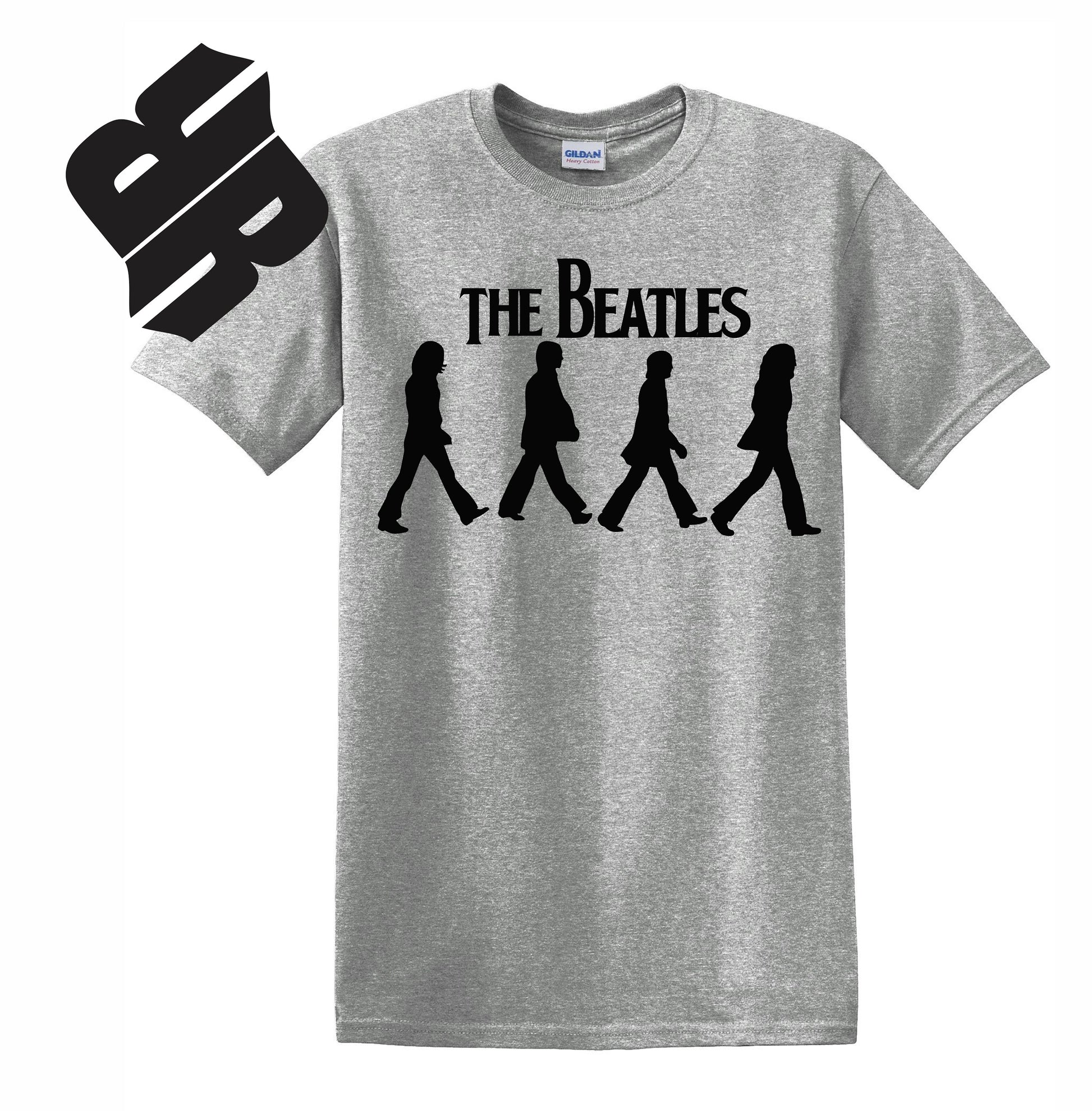 Radical Band  Men's Shirts - The Beatles (Gray) - MYSTYLEMYCLOTHING