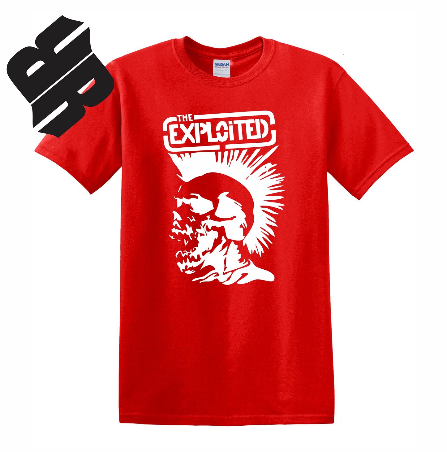 Radical Band  Men's Shirts - Exploited (Red) - MYSTYLEMYCLOTHING