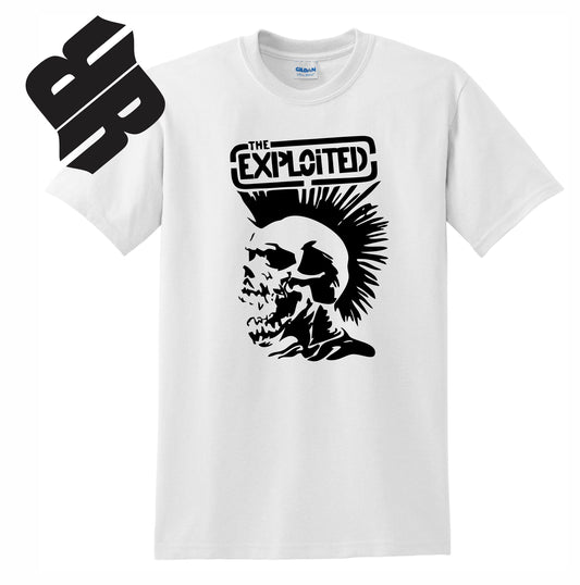 Radical Band  Men's Shirts - Exploited (White) - MYSTYLEMYCLOTHING