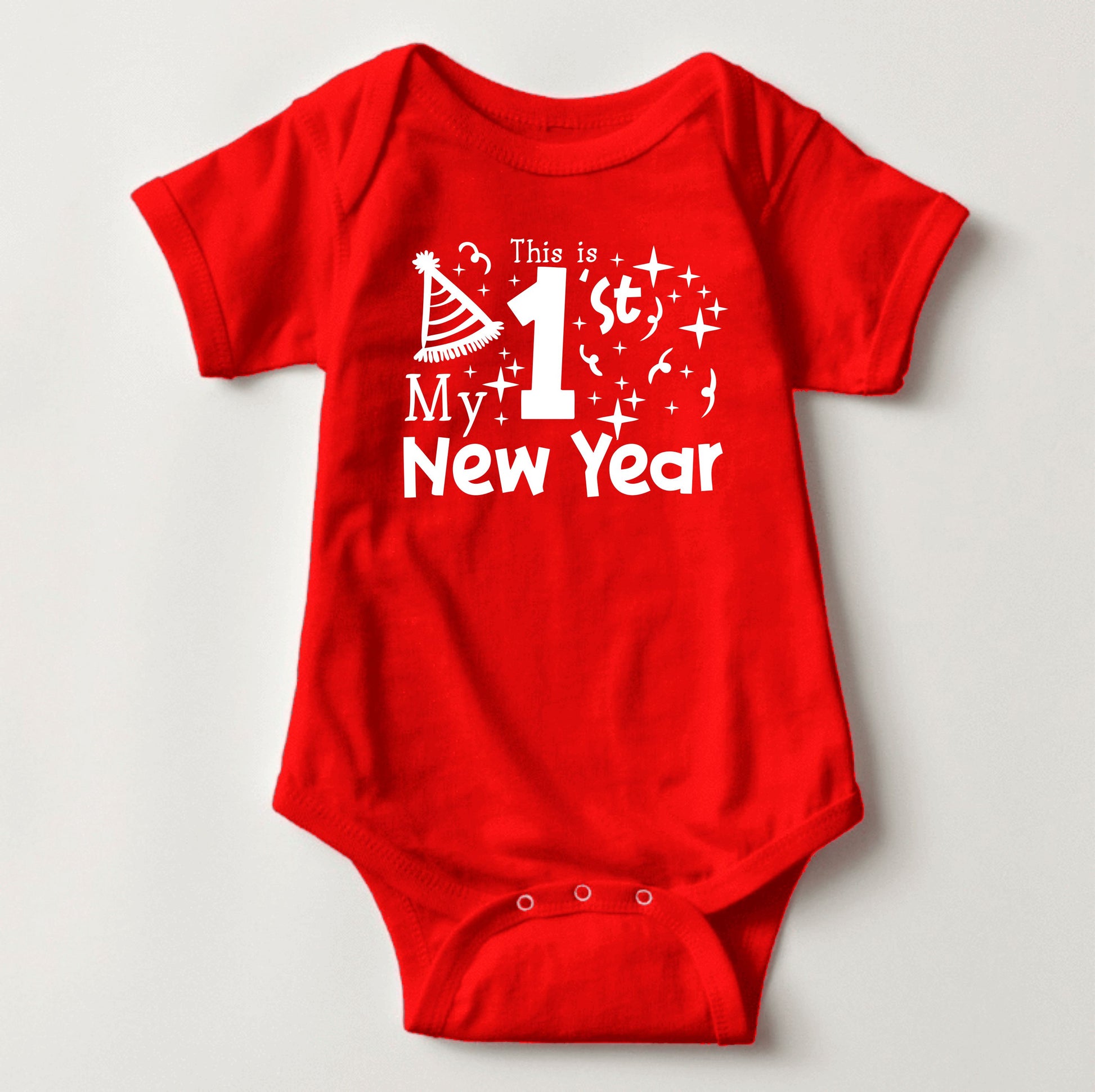 Baby Christmas and New Year Holiday Onesies Set - MYSTYLEMYCLOTHING