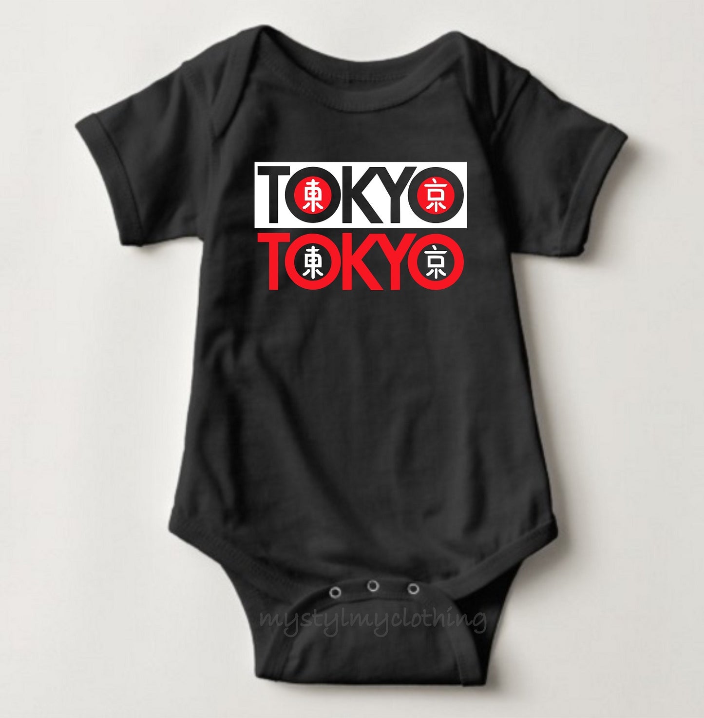 Baby Onesies Logo - Tokyo Tokyo - MYSTYLEMYCLOTHING