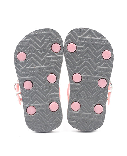 Banana Peel Slippers for Toddlers Hello Kitty Touch of Pink - Anchor Gray - MYSTYLEMYCLOTHING