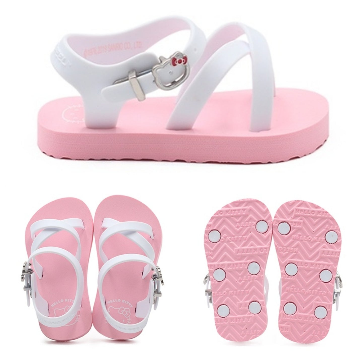 Banana Peel Slippers for Toddlers Hello Kitty Touch of Pink - Lovely Flamingo - MYSTYLEMYCLOTHING