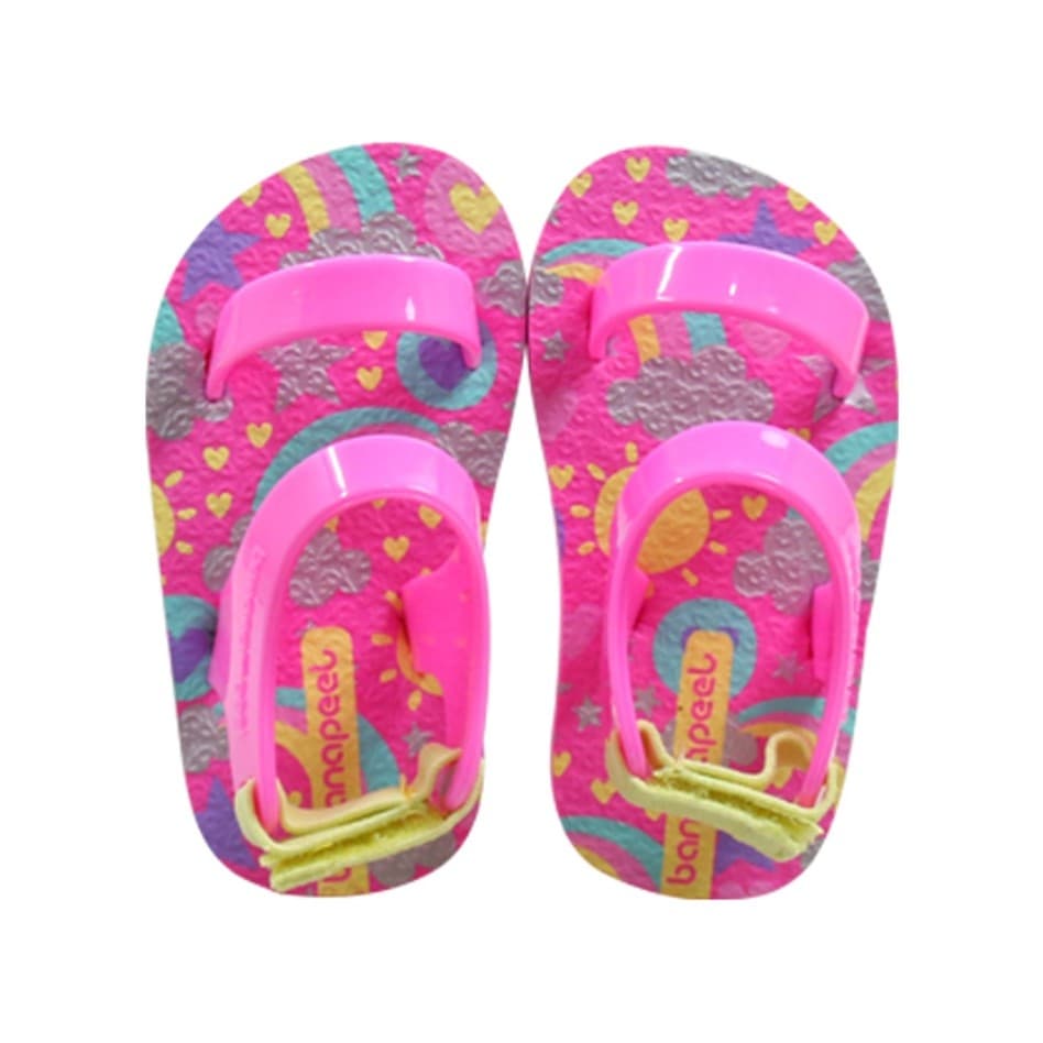 Banana Peel Slippers for Toddlers - Unimermaid Set Dazzling Sunshine Cotton Pink - MYSTYLEMYCLOTHING