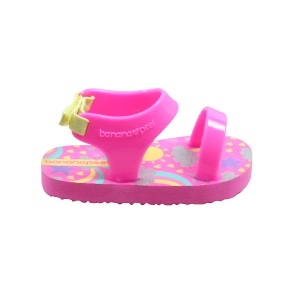 Banana Peel Slippers for Toddlers - Unimermaid Set Dazzling Sunshine Cotton Pink - MYSTYLEMYCLOTHING