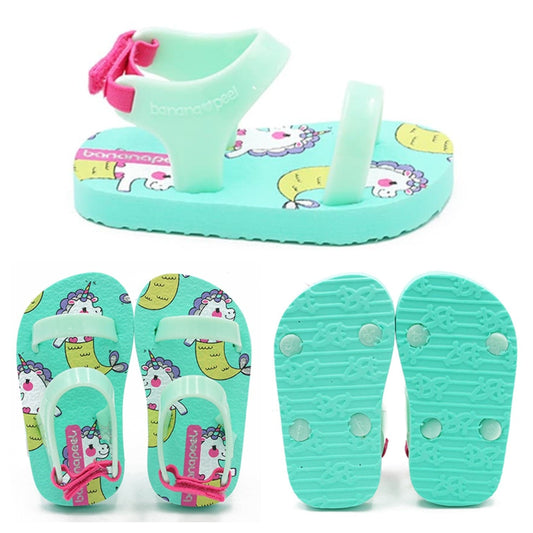 Banana Peel Slippers for Toddlers - Unimermaid Set Mint - MYSTYLEMYCLOTHING
