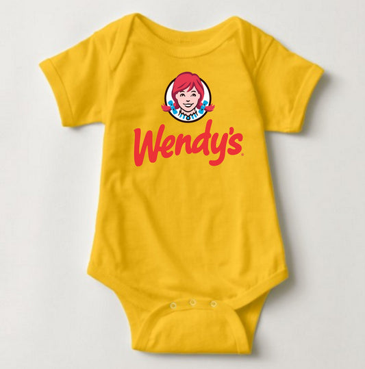 Baby Onesies Logo - Wendy's - MYSTYLEMYCLOTHING