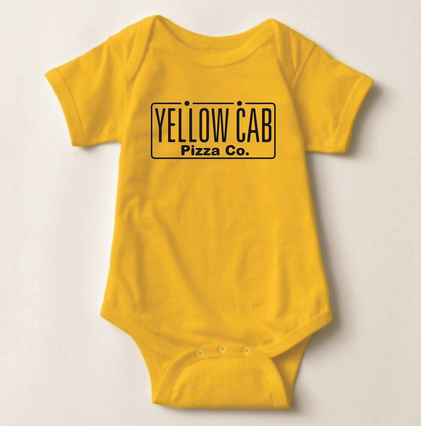 Baby Onesies Logo - Yellow Cab - MYSTYLEMYCLOTHING