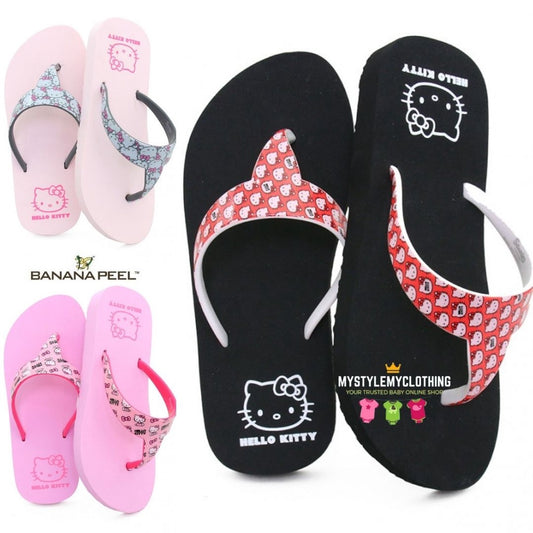 Banana Peel Girls Slippers Kids - Ailurophile Collection