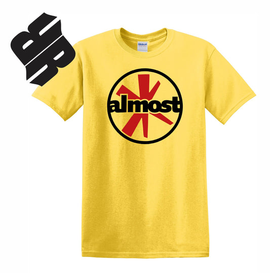 Skate Men's Shirt - Almost (Yellow) - MYSTYLEMYCLOTHING