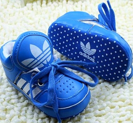 pilfer audition Adskille Baby Prewalker Anti-Skid Shoes - Adidas Blue – MYSTYLEMYCLOTHING™