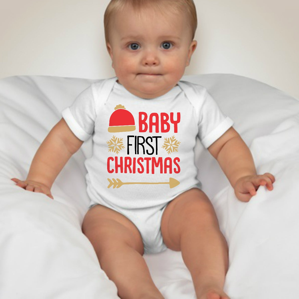 Baby Christmas Holiday Onesies - Baby First Christmas - MYSTYLEMYCLOTHING