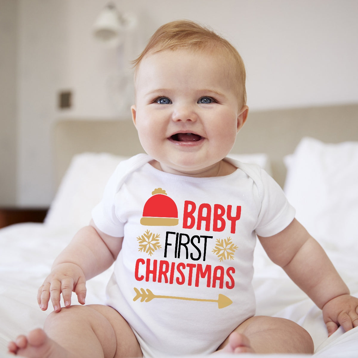 Baby Christmas Holiday Onesies - Baby First Christmas - MYSTYLEMYCLOTHING