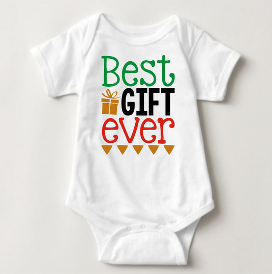 Baby Christmas Holiday Onesies - Best Gift Ever - MYSTYLEMYCLOTHING