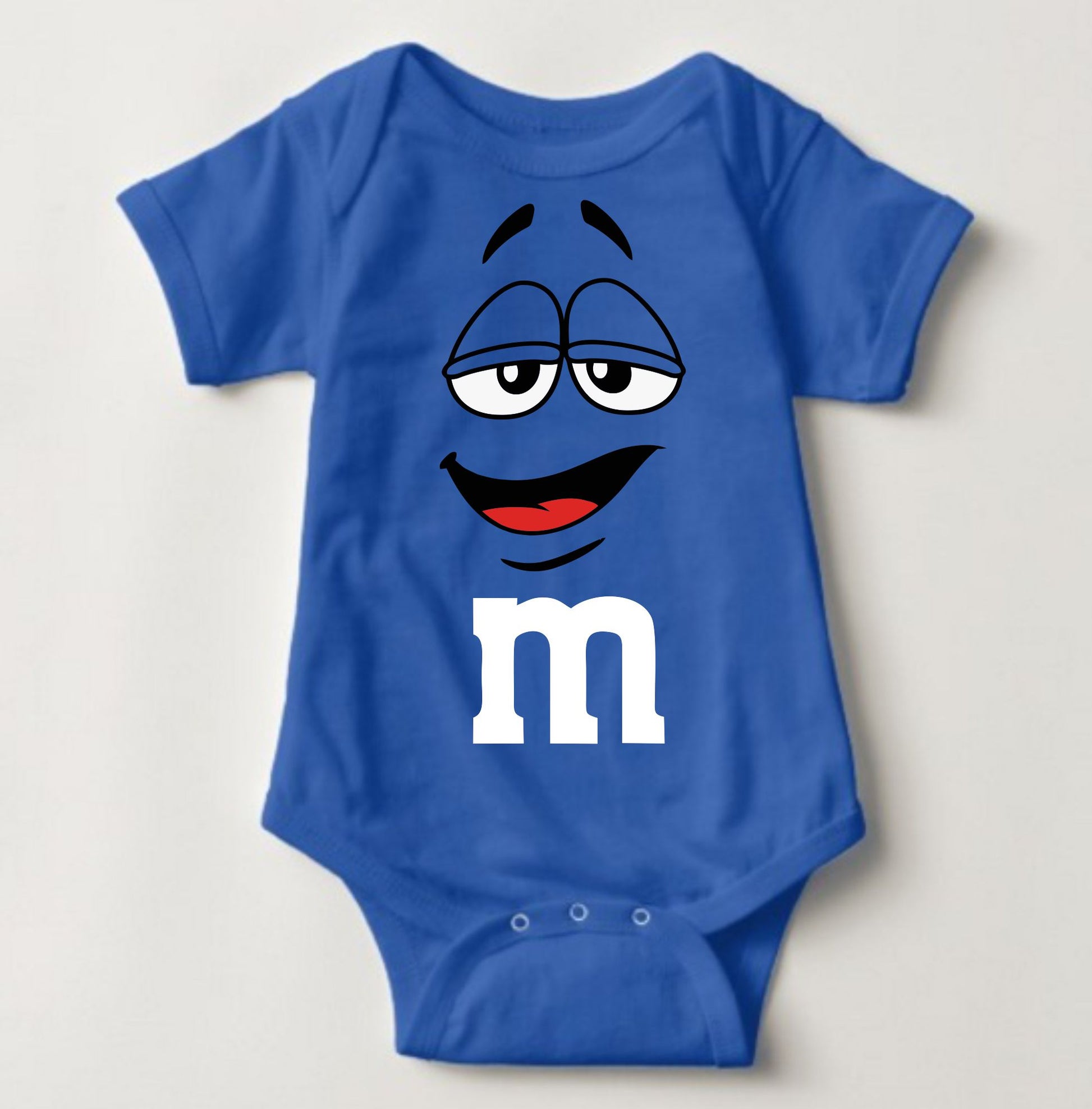 Baby Character Onesies - M&M's Blue - MYSTYLEMYCLOTHING