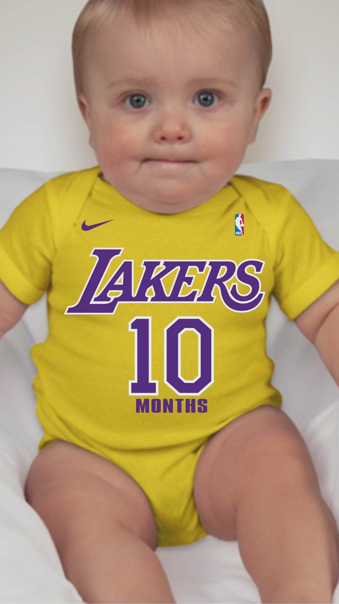 Baby store lakers jersey