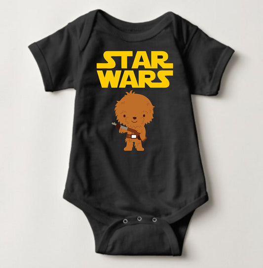 Baby Star Wars Collection Onesies - Chewbacca - MYSTYLEMYCLOTHING