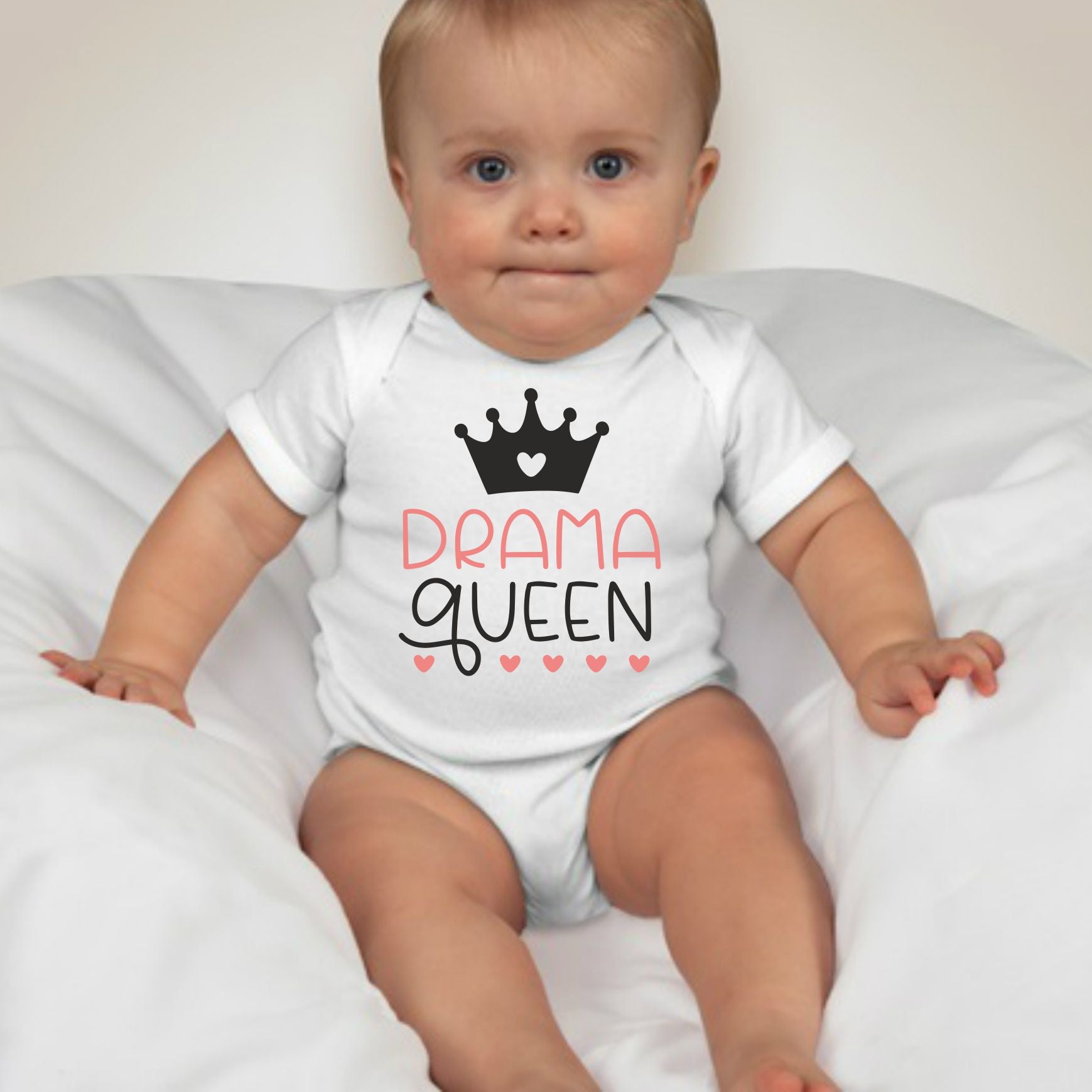 Baby Statement Onesies - Drama Queen - MYSTYLEMYCLOTHING