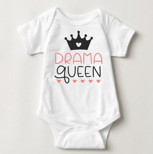 Baby Statement Onesies - Drama Queen - MYSTYLEMYCLOTHING