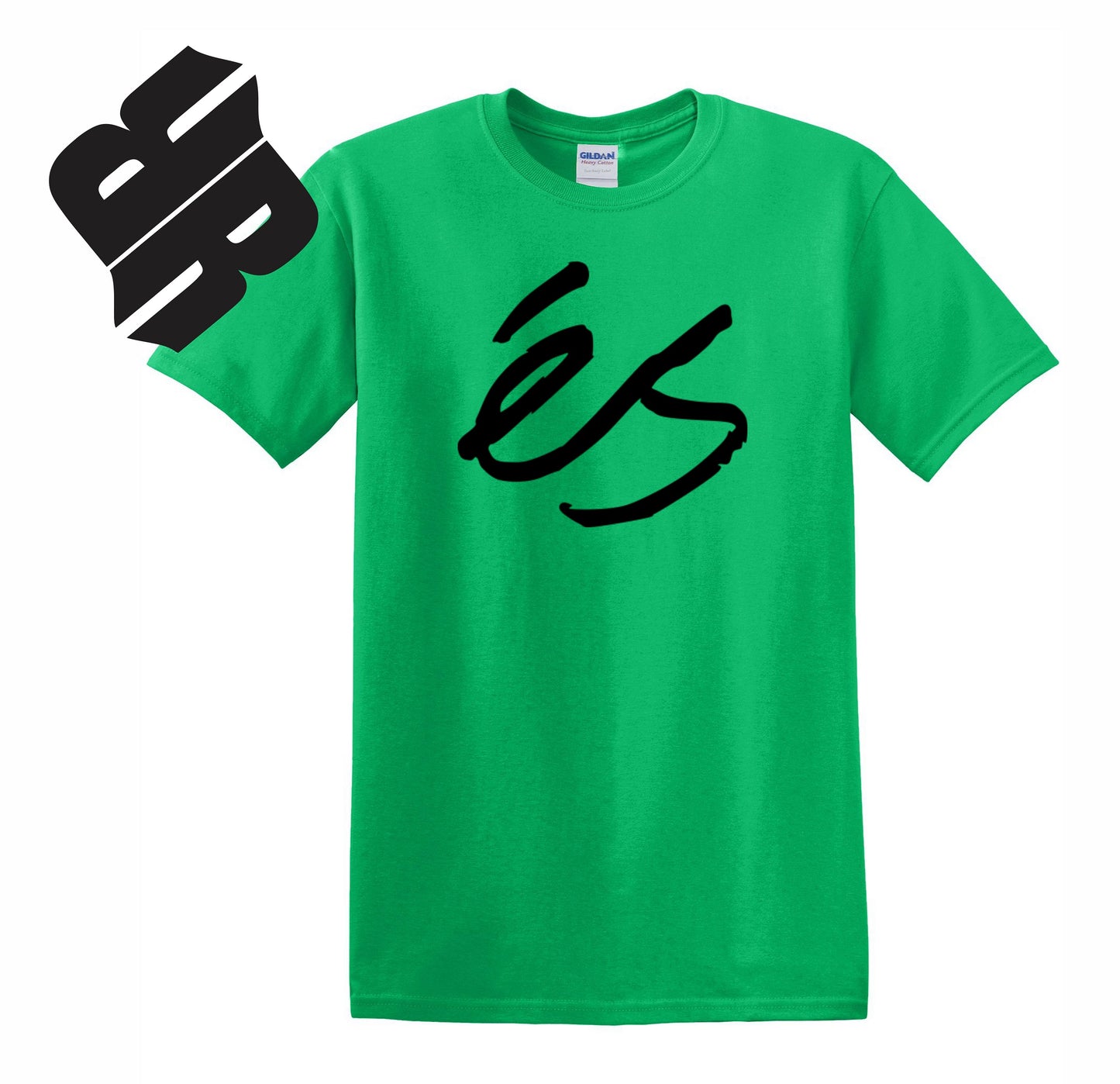 Skate Men's Shirt - ES (Green) - MYSTYLEMYCLOTHING